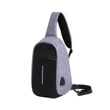 INHO CHANCY backpack school bag for teenagers design frame USB Charge Computer Backpacks Anti-theft Waterproof for Men Women