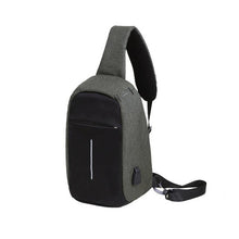 INHO CHANCY backpack school bag for teenagers design frame USB Charge Computer Backpacks Anti-theft Waterproof for Men Women